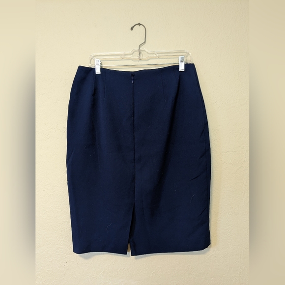 The Limited cobalt pencil skirt, size 12 petite - Picture 2 of 3